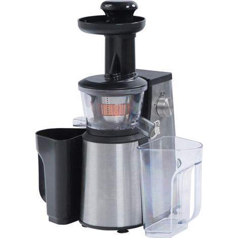 RGV Juice Art New Exprimidor lenta 400 W Negro, Acero inoxidable (1/4)
