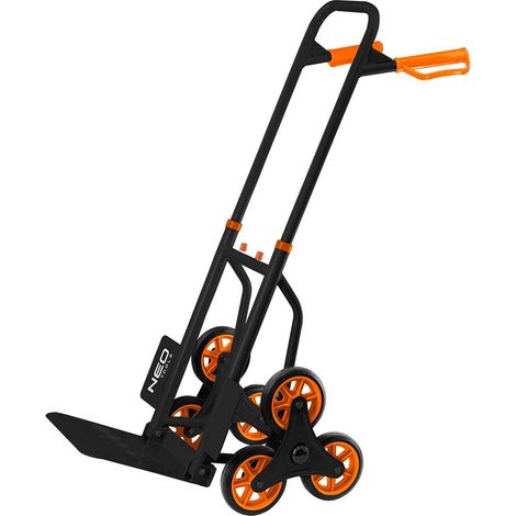 Carro de escalera plegable NEO TOOLS 84-402 150 kg en suelo plano 120 kg escaleras (1/2)