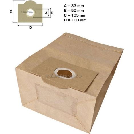 8 SACCHI SACCHETTI ASPIRAPOLVERE AFK BS 1500.1 PS 1300  RW 11 (1/2)