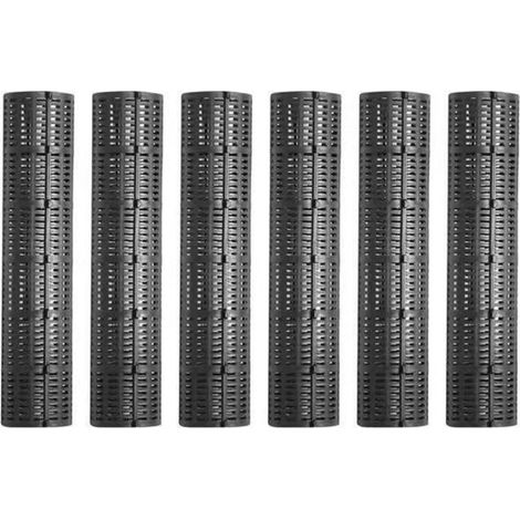 Protecteurs De Tronc d'arbre Protection Contre L'écorce Filet De Protection pour Arbre Plantes Protection du Tronc d'arbre Plastique Résistant Intempéries Réutilisable pour Arbres 6 Pcs (1/5)