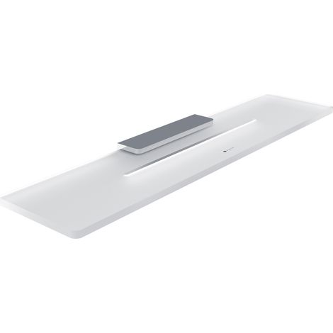 Nimco Maya étagère de salle de bain avec trous, chromée, 50 cm MA X450-26 (1/3)