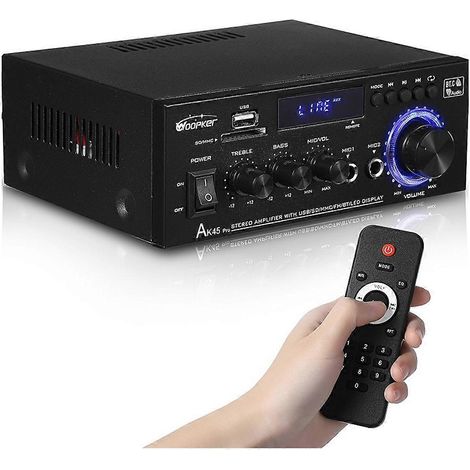 Amplificateur audio AK45 Pro, haut-parleur de basses Bluetooth - Prise UE (1/5)