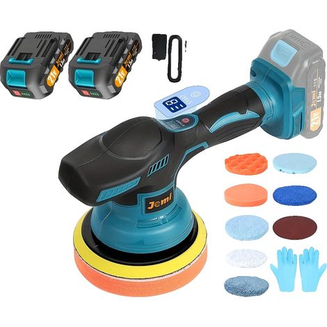 Lucidatrice senza fili, 8 velocità variabili, 2 batterie incluse (1/2)