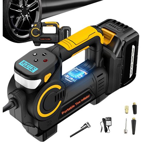 Compresseur de Pneu Portable pour Voiture,Compresseur d'Air (1/5)