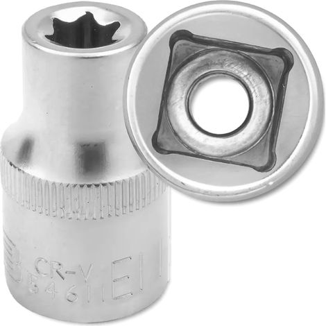 JCB TORX Steckschlüssel 1/2" Cr-V E11