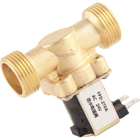 Électrovanne d'entrée normalement fermée G3/4" AC24V (1/5)
