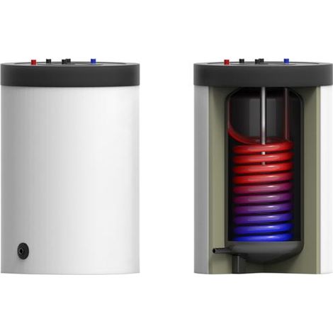 Unterstellspeicher Warmwasser 120 Liter Brauchwasserspeicher Thermenspeicher (1/5)