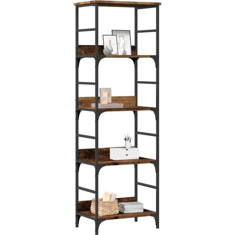 Bücherregal Altholz-Optik 50x33x153 cm Holzwerkstoff