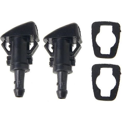 2 Pcs Windshield Washer Wiper Water Spray Nozzle For Chrysler 300C Dodge (1/5)