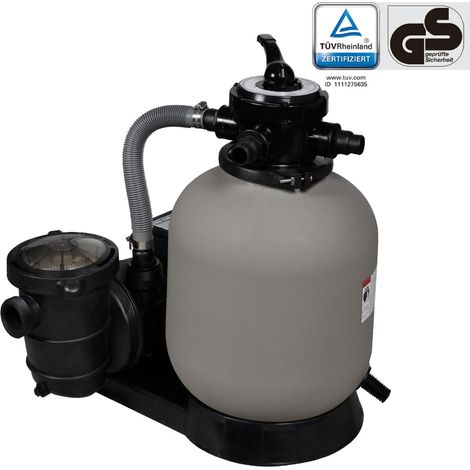 Sandfilterpumpe 600 W 17.000 L/h