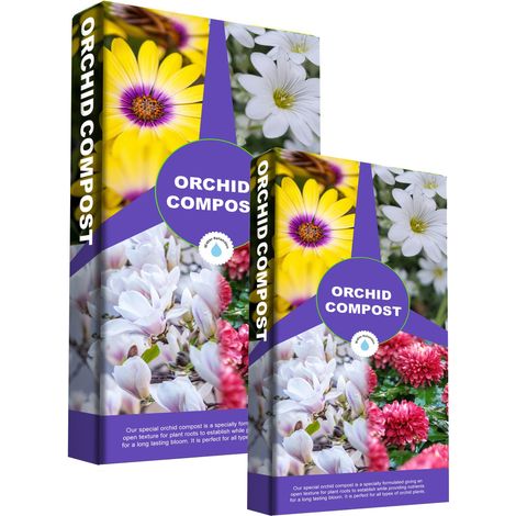 2 x 10L Orchid Potting Compost Mix For Lovely Orchid Plants & Stronger Roots