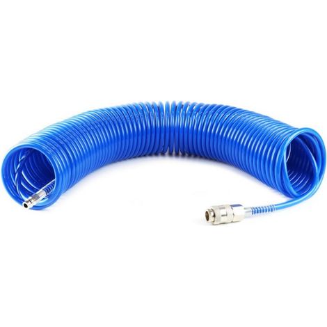 Manguera espiral para aire comprimido PE 5x8mm 20m PT-05 AMIO-02604