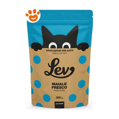 Lev Cat Adult Maiale - Sacco 300 Gr -