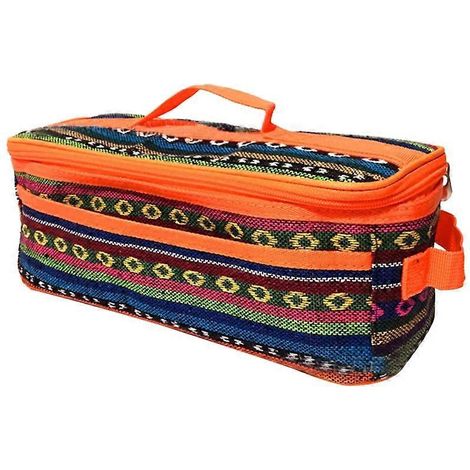 1. Sac de rangement camping Oxford grande capacité, sac à dos pour vaisselle extérieur, grand sac fourre-tout imperméable. (1/4)