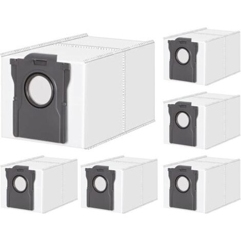 Rrochio-Staubbeutel für Dreame X40 Ultra, 6 Zubehörteile für Dreame Aqua10, X50, L20, L40 Ultra, L50, L40s, L10s Pro Ultra, L10s Ultra Gen2, S20 Ultra Staubsauger, 3,2 l Fassungsvermögen für Mova V50 (1/5)