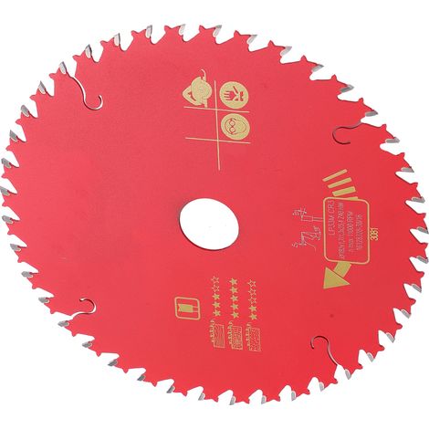 Lame de scie en carbure 40 dents 11 000 tr/min Disque de coupe de précision pour outils de travail du bois 182 x 1,7 x 25,4 mm - 40 dents (1/5)