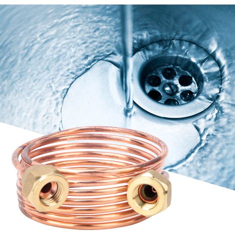 Tube capillaire souple en cuivre 2,8 mm G1/4" pour pièces de réfrigération (1500 mm) (1/5)