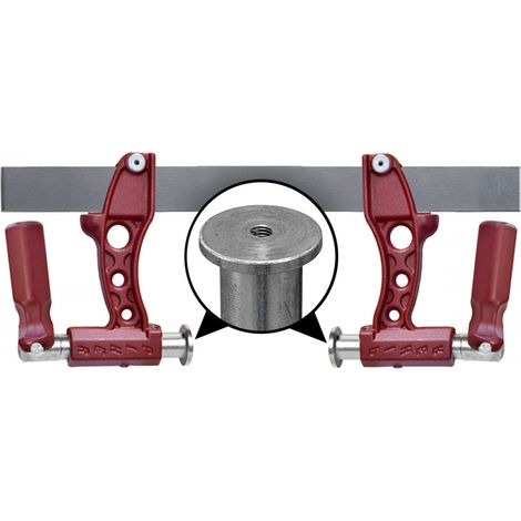 Piher Schraubzwinge Maxipress F 40 cm umkehrbar Zwinge Schraubknecht Leimzwinge (1/5)