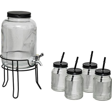 Dispenser 4L und 4 Krüge 45CL - Sg secret de gourmet (1/5)