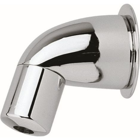 BRACCIO DOCCIA ANTIVANDALO C/SOFFIONE INCORPORATO OTTONE Cromo 1/2