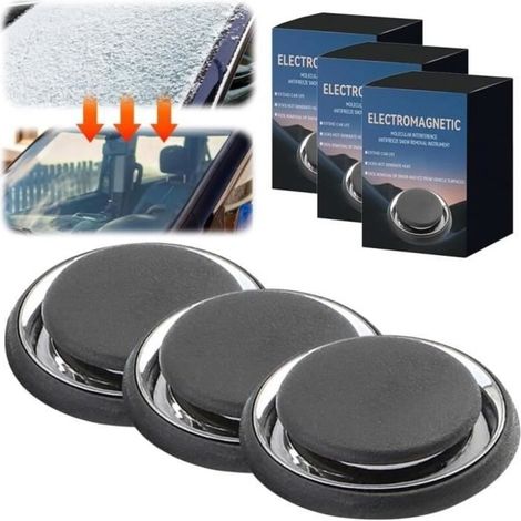 Dispositivo elettromagnetico per la rimozione della neve dalle auto, versione migliorata 2025 con funzione antigelo, set da 3 pezzi.