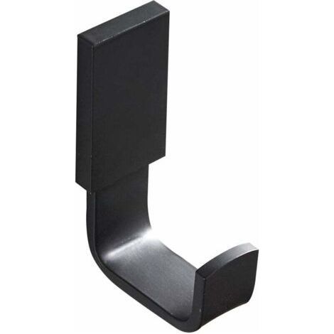 Towel Hook Home Robe Hooks Brass Bathroom Coat Hooks Wall Mounted Multi-Purpose Hook, Matte Black - Pack of-Fei Yu (1/4)
