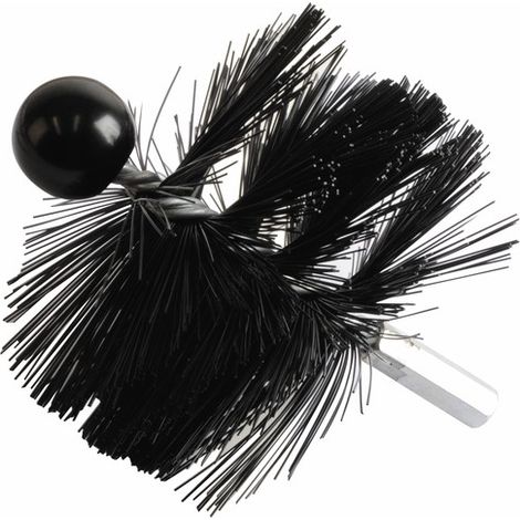 Écouvillon nylon haute température poêle à pellets Ø125mm - DIFF