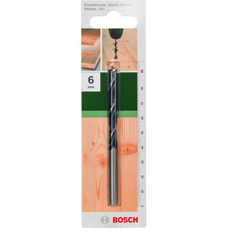 Mèche hélicoïdale pour bois Ø 60 mm- L- 92 mm BOSCH 2609255203 (1/5)