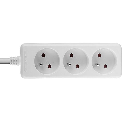 Multiprise LINDY 73120 blanc fiche mâle 1 pc(s) (1/3)