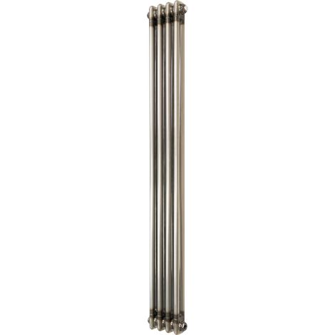 Radiatore 2 Colonne Verticale Metallo Grezzo 1500x200 mm