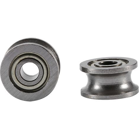 10 roulements à billes U624ZZ 4x13x7mm pour système de guidage linéaire et poulies de rail (1/5)
