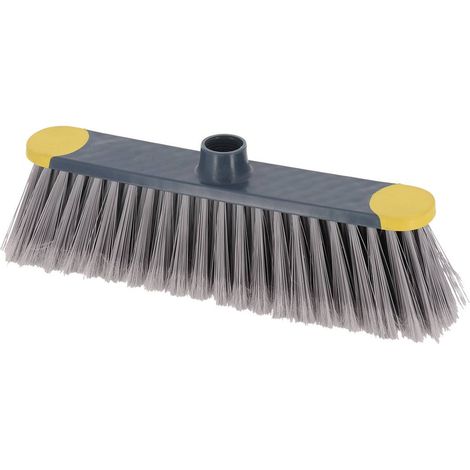 Testa di scopa dritta con bordi antiurto per interni 30 cm - grigio curry - Tendance (1/3)