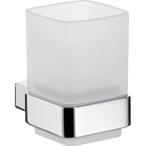 Portavasos para emco loft, modelo de pared, cristal satinado, (1/4)