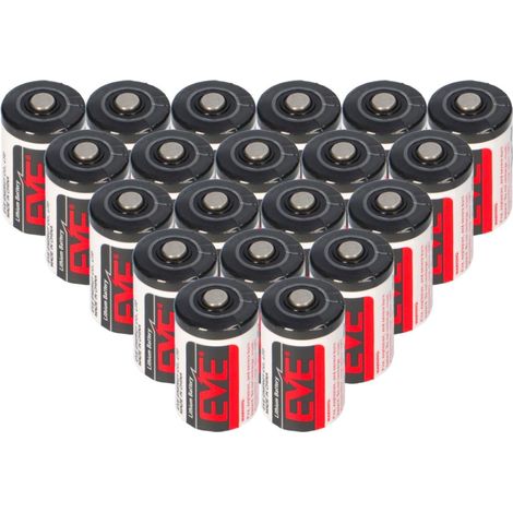 20x EVE Lithium 3,6V Batterie ER14250 1/2 AA ER 14250 (1/5)