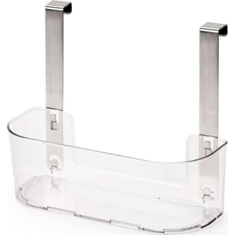 Panier de rangement à suspendre à la porte d'un placard de cuisine, panier de rangement pour porte de placard (1/4)