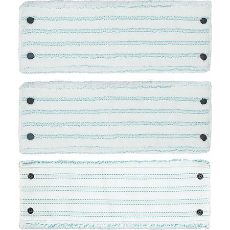 Balais Serpillères de Rechange, Serpillères en Microfibre pour Leifheit Clean Twist M Micro Duo Têtes de Recharge de Vadrouille Chiffon 3 Pièces (1/5)