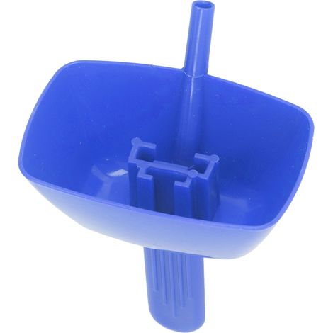 Porte-glaces en ABS anti-gouttes avec paille pour enfants (bleu) (1/5)