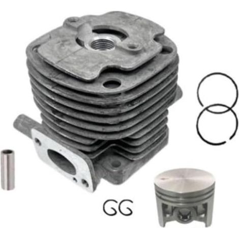 Cylindre Métal 40mm Kit pour piston Pour Tonte Et Jardinage Cylindre Compatible pour b45 RC45, 40mm alésage pour précis, métal , pour débroussailleuse et tondeuse