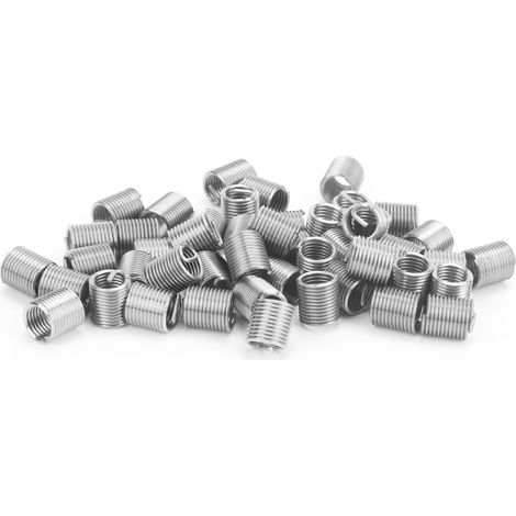 50 inserts filetés en acier inoxydable pour écrous enroulés, outil d'expansion pour réparation M1/4x28x2D (1/5)