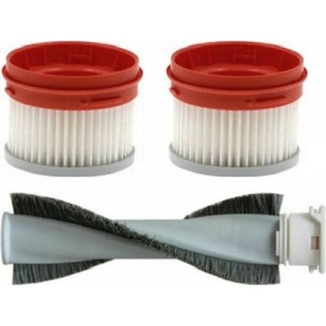 Aspirateur sans filter portable Xiaomi Mijia 1C/v9/v9d/v10 avec brosse anti-acariens et filter à brosse rotative (1/5)