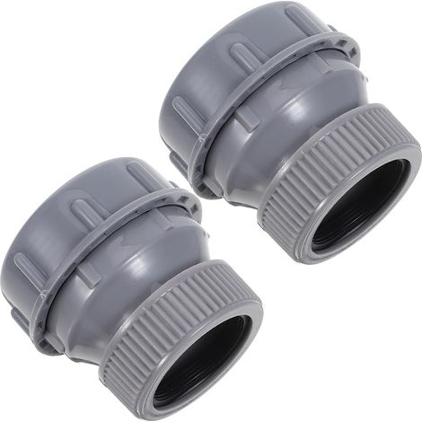 Adaptateur de vidange encastré Healeved en 2 pièces pour lavabos et salles bains. Connecteur robuste