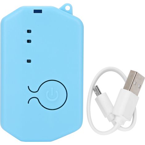 Perfusion liquide alerte sonore rechargeable légère YT-301 bleu, rappel automatique de niveau de liquide. (1/5)