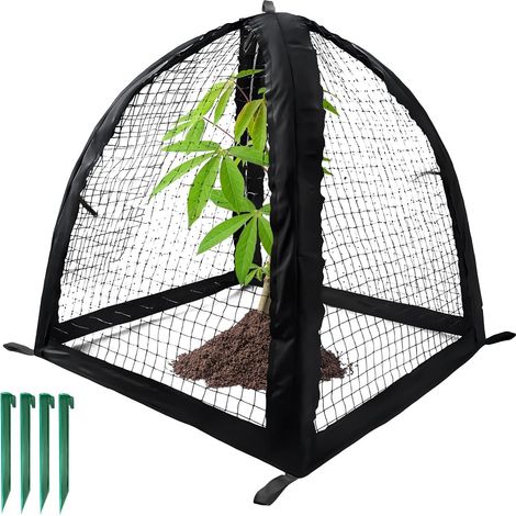 Housse de Protection Contre Les parasites pour Tente de Plante, Insectes, Oiseaux, Filet avec piquets pour protéger Les Plantes, légumes, Fruits, arbustes Contre Les écureuils, Les Oiseaux (1/5)