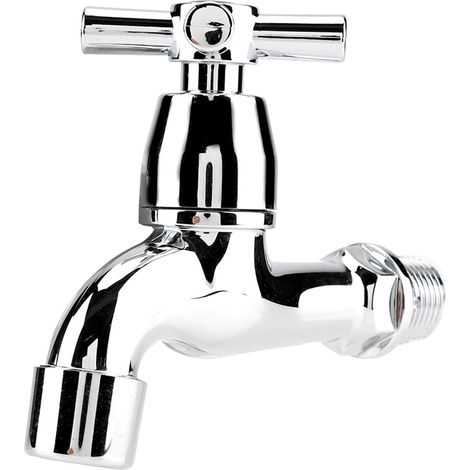 Eosnow Kunststoff-Wasserhahn für Waschmaschine, Waschbecken, Wasserhahn mit Einzelauslauf und Griff Nr. 3