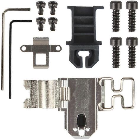 Soporte para extrusor con abrazadera/placa de retención/protector térmico para componentes de calefacción de la impresora 3D Bambu Lab A1 A1 Mini (piezas)