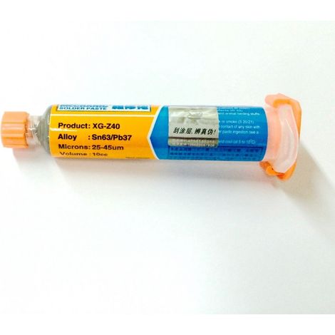Jeringa estaño en pasta para soldar mechanic XG-Z40 (10CC - 30GR) (1/2)