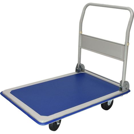 Wagen Handtruck PH308, Plattformwagen, Transportwagen, Stahl, max. 300 kg (1/2)