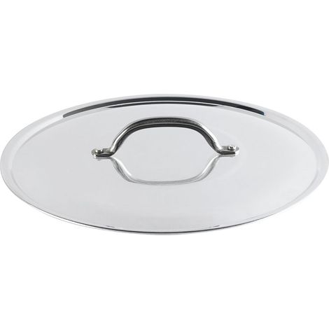 Coperchio tondo in alluminio per pentola/padella - Ø36 cm