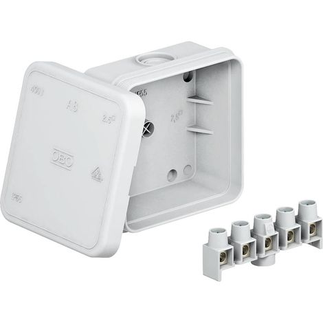 OBO BETTERMANN 2000024 BOÎTE DE DÉRIVATION (L X L X H) 36 X 75 X 75 MM GRIS IP55 1 PC(S) (1/2)