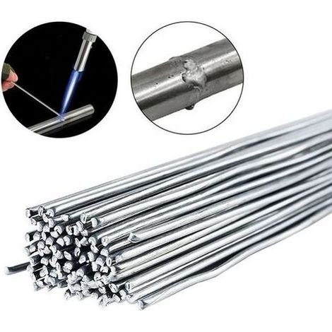 Fil de soudure aluminium-aluminium Fil de soudure basse temperature, 2.0mm, 10 racines Fil à souder pour fer (1/4)
